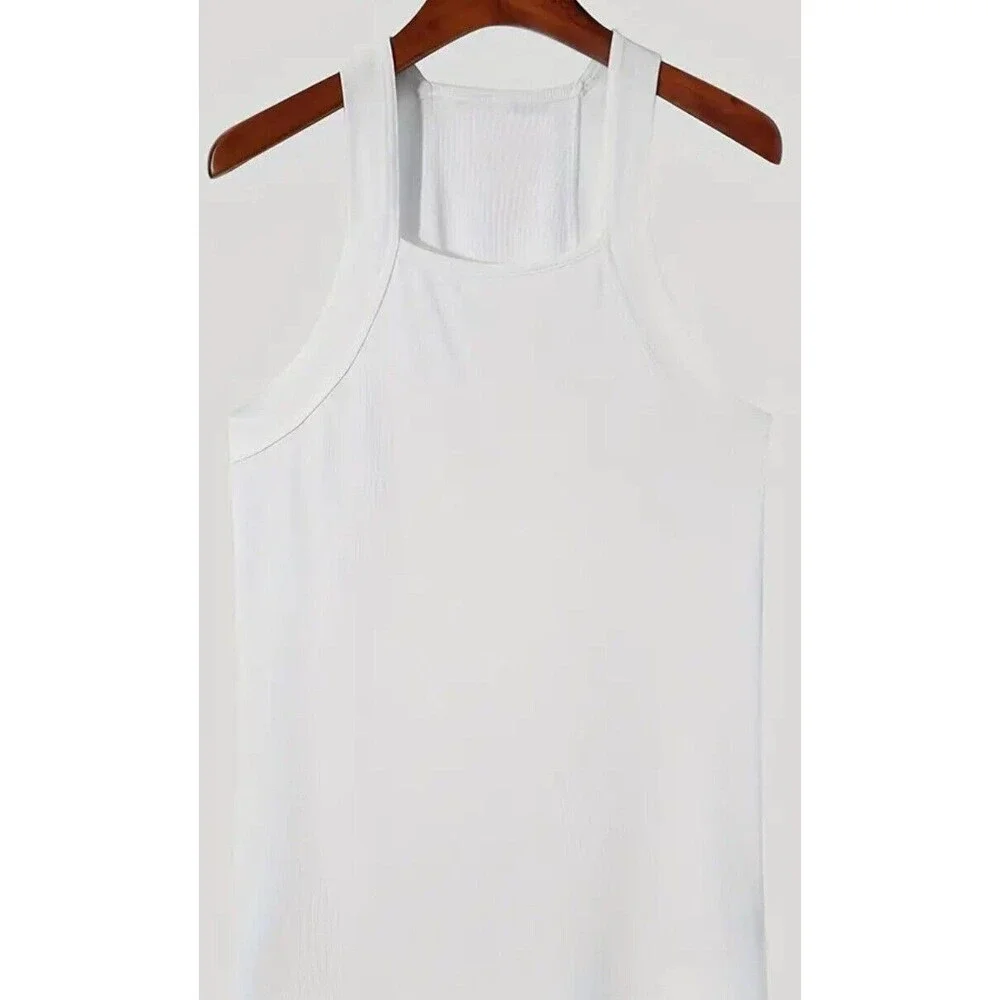 Square (G-Unit Style)-(Tank Top)-(White)-(Size:L)-(New)-$13.00 - Picture 5 of 5